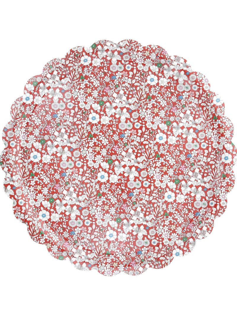 Meri Meri x Liberty Red June's Meadow Small Tray